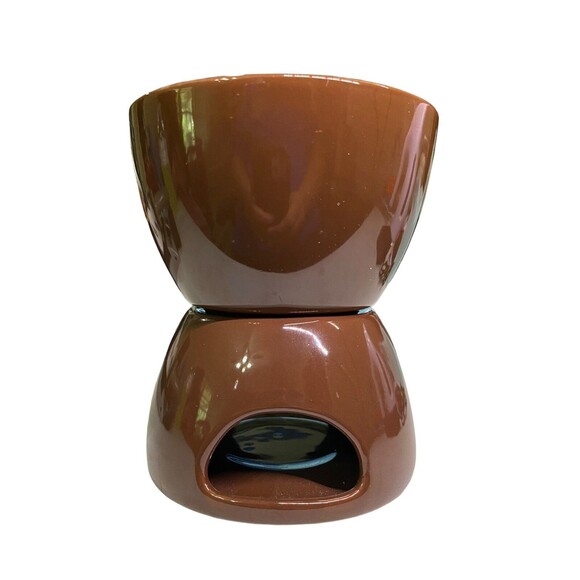 Kahlua Mini Fondue Pot Set w/4 Forks For Melting Chocolate (for Use w/Tealight) - Picture 4 of 14